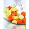 cube vegetables