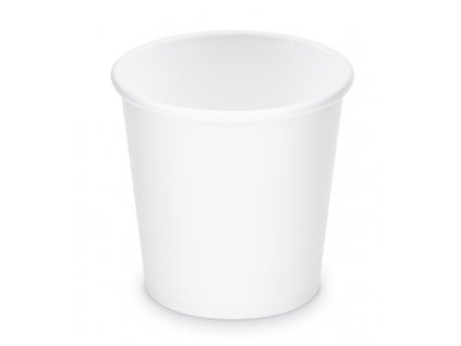 Papierový pohár biely Ø9cm 510ml `XL: 0,4L/16oz` [50 ks]