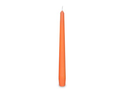 13496 1 sviecka konicka oranzova 2 3 x 24 5 cm