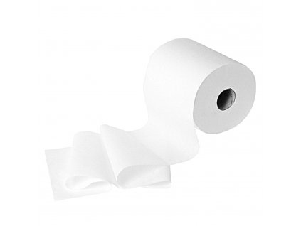 Papierový uterák (Tissue) rolovaný 3vrstvý biely Ø18cm 20cm x 100m [6 ks]