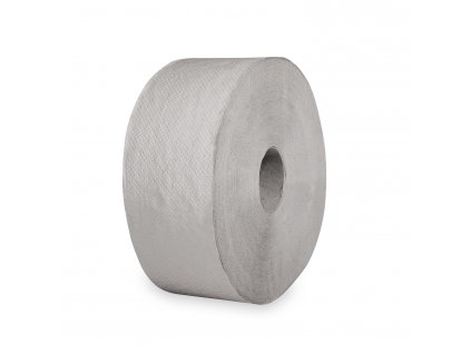 Toaletný papier 1vrstvý s ražbou natural `JUMBO` Ø24cm 210m [6 ks]