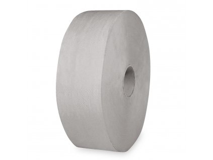 Toaletný papier 1vrstvý s ražbou natural `JUMBO` Ø28cm 300m [6 ks]