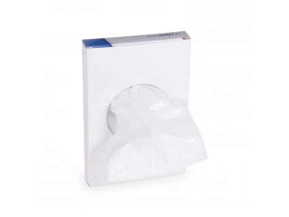 Hygienické vrecko (HDPE) biele 8+6 x 25 cm [30 ks]