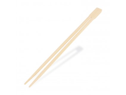Čínske paličky drevené (hyg. balené po pároch) Ø 6 mm x 21 cm [100 ks]