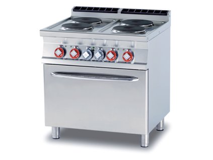 9173 sporak elektricky s rurou 80x70x90 cm