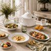sada-biely-porcelan-castello-taniere-ovalne