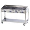 gril plynovy 4 horaky mobilny 140x61,2x82,5 cm