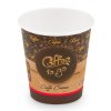 Papierový pohár "Coffee to go" Ø9cm 510ml `XL: 0,4L/16oz` [50 ks]