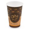 Papierový pohár "Coffee to go" Ø9cm 510ml `XL: 0,4L/16oz` [50 ks]