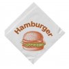Papierové vrecko Hamburger 16 x 16 cm [500 ks]