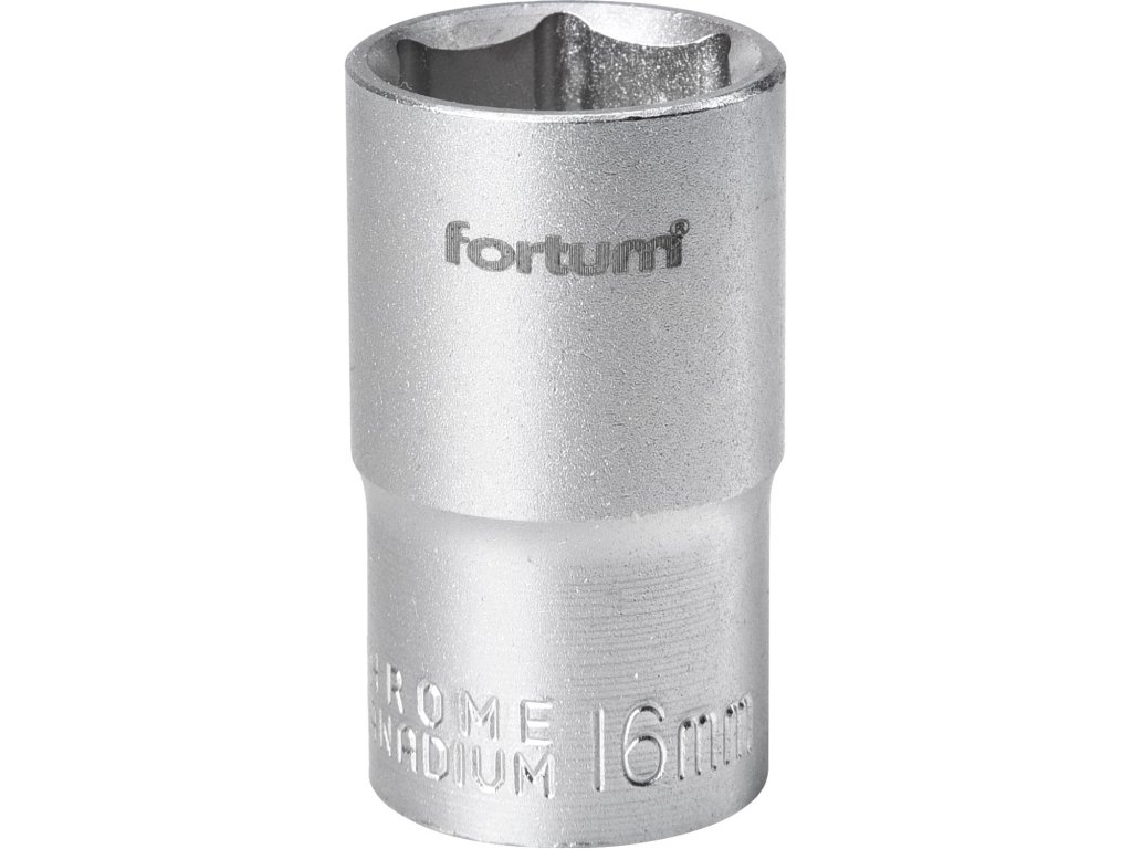 FORTUM 4700416 hlavice nástrčná 1/2", 16mm, L 38mm