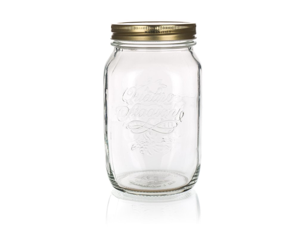 Dóza 1,0l QUATTRO STAG skl.+ kov.víčko