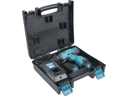 EXTOL INDUSTRIAL 8791151 vrtací šroubovák aku, 16,6V Li-ion (2x), 2000mAh + EXTOL 8819642 sada 51ks bitů za 235,-