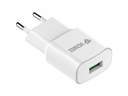 YAC 2023WH USB Nabíječka QC3.0 YENKEE