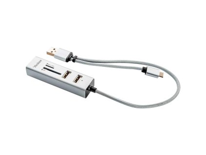 YHC 103SR USB C OTG HUB+čtečka YENKEE