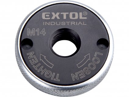 EXTOL INDUSTRIAL 8798050 matice rychloupínací pro úhlové brusky, click-nut, M14