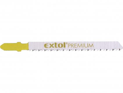 EXTOL PREMIUM 8805001 plátky do přímočaré pily 5ks, 75x2,5mm, HCS