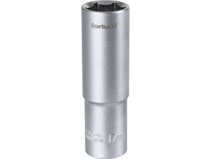 FORTUM 4700517 hlavice nástrčná prodloužená 1/2", 17mm, L 77mm