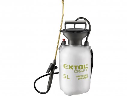 EXTOL CRAFT 92602 postřikovač tlakový zahradní, 5l, MOSAZ