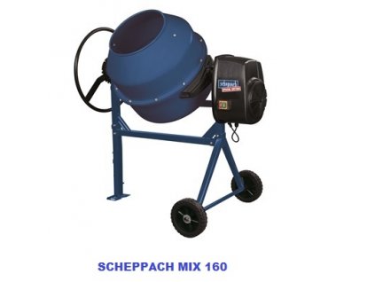 scheppach stavebni michacka na beton mix 160 f1
