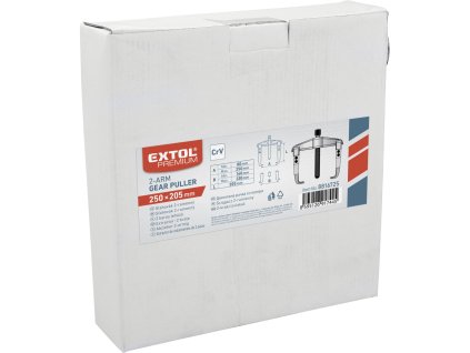 EXTOL PREMIUM 8816725 stahovák dvouramenný, kovaný, rozpětí 250, hloubka 205mm