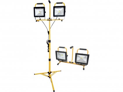 reflektor LED, 2x2400lm, se stojanem 168cm