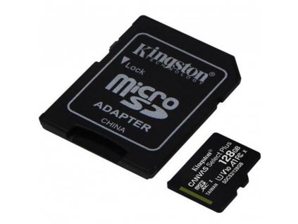 MicroSDXC 128GB UHS-1 SDCS v2 KINGSTON