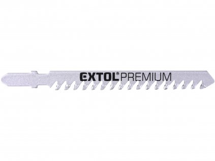 EXTOL PREMIUM 8805300 plátky do přímočaré pily s SK zuby 3ks, 100x1,5mm