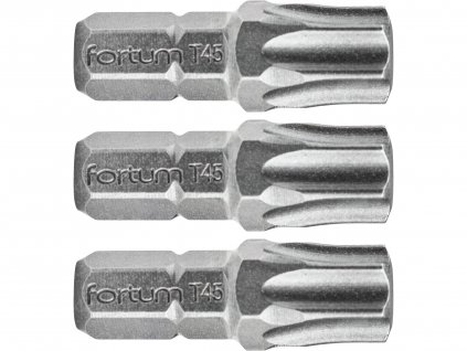 FORTUM-KITO 4741445 hrot TORX sada 3ks , T 45x25mm, S2