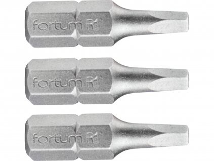 FORTUM-KITO 4741601 hrot čtverec sada 3ks, SQ 1x25mm, S2