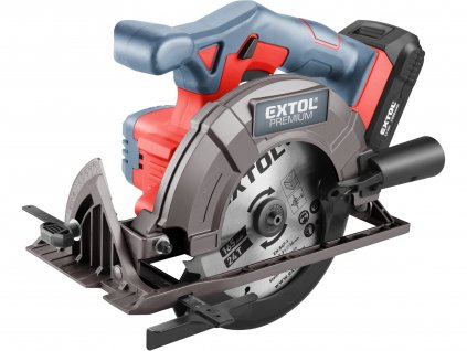 EXTOL PREMIUM 8891822 pila kotoučová aku SHARE20V, 165mm, 20V Li-ion, 2000mAh