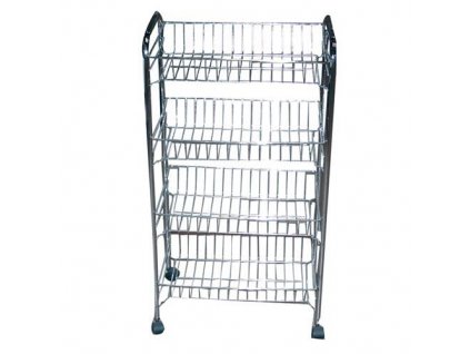 Vozík BRILLY 3 koše 46x28x60cm Cr              1116