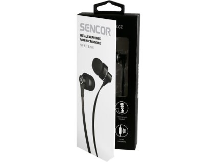 SEP 300 MIC BLACK MET SLUCHÁTKA SENCOR