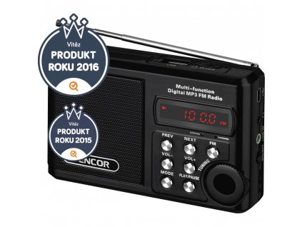 SRD 215 B RÁDIO S USB/MP3 SENCOR