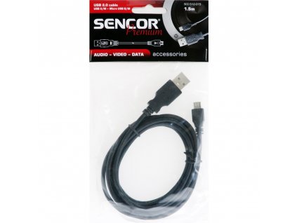 SCO 512-015 USB A/M-Micro B       SENCOR