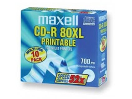 CD-R 700MB 52x 10SP 624027 MAXELL