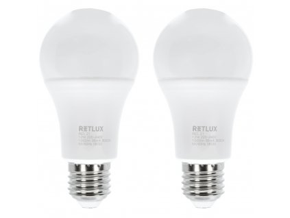 REL 21 LED A60 2x12W E27 WW RETLUX