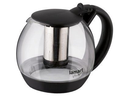 LT7058 KONVICE SKLO 2L ČERNÁ BULB LAMART