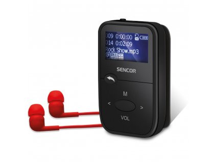SFP 4408 BK 8GB MP3 PLAYER SENCOR