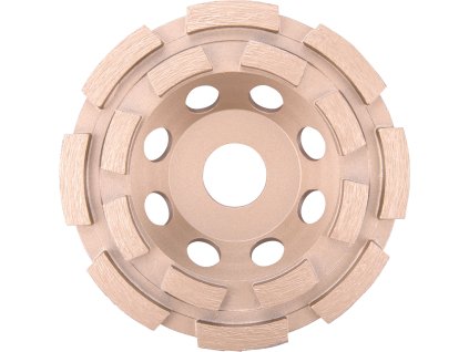 EXTOL INDUSTRIAL 8703121 kotouč diamantový brusný dvouřadý, O 115x22,2mm