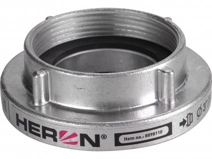 HERON 8898110 spojka B75 pevná, vnitřní závit NPT, tlakové/sací těsnění, 3" (80mm)