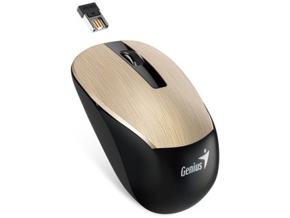 NX-7015 zlatá bezdrátová myš GENIUS