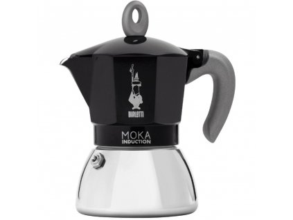 INDUKCE ČERNÁ 6P. MOKA KONVIČKA BIALETTI