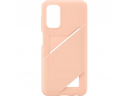 Cover with Card Pocket A13 Peach SAMSUNG