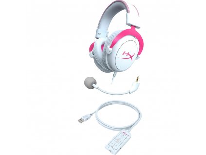 Cloud II -Gaming Headset WH/PINK HYPERX