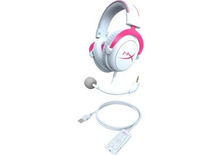 Cloud II -Gaming Headset WH/PINK HYPERX
