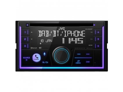 KW-DB95BT 2DIN AUTORÁD. S CD/MP3/BT JVC