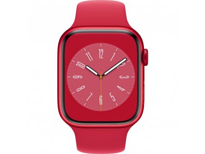 Watch S8 45 Red Al Red Sport Band APPLE