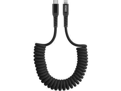 YCU 503 BK USB C/Lightning kabel YENKE
