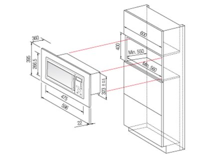 KIT 6C40 VESTAVNÝ RÁMEČEK DAEWOO